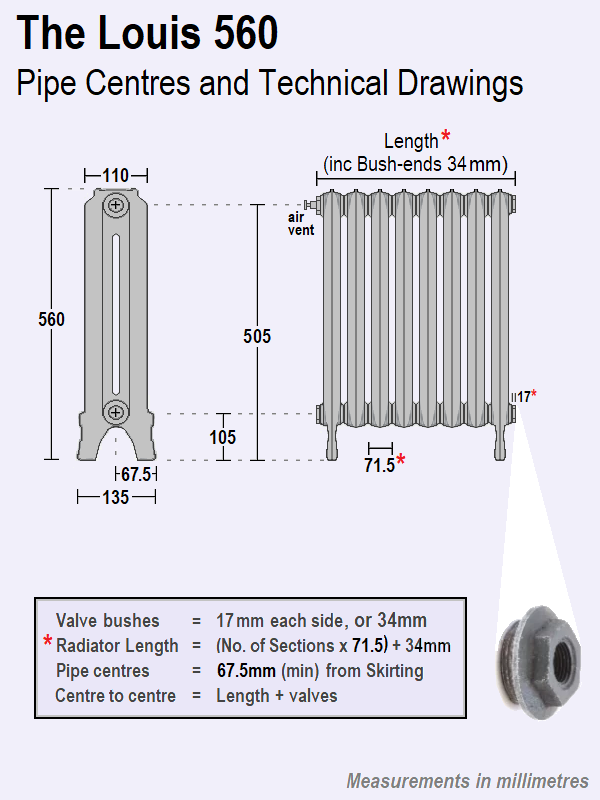 Louis 560 x 1321, 18 Sections